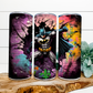 Bat Hero Inspired Tumbler, 20 Oz. Insulated Tumbler with Lid and Straw