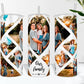 9 Photo Personalized  Tumbler, 20 Oz. Insulated Tumbler with Lid and Straw