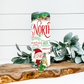North Pole Hot Chocolate Christmas Tumbler, 20 Oz. Insulated Tumbler with Lid and Straw